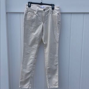 Off white soft corduroys. Ann Taylor Loft. Size 6